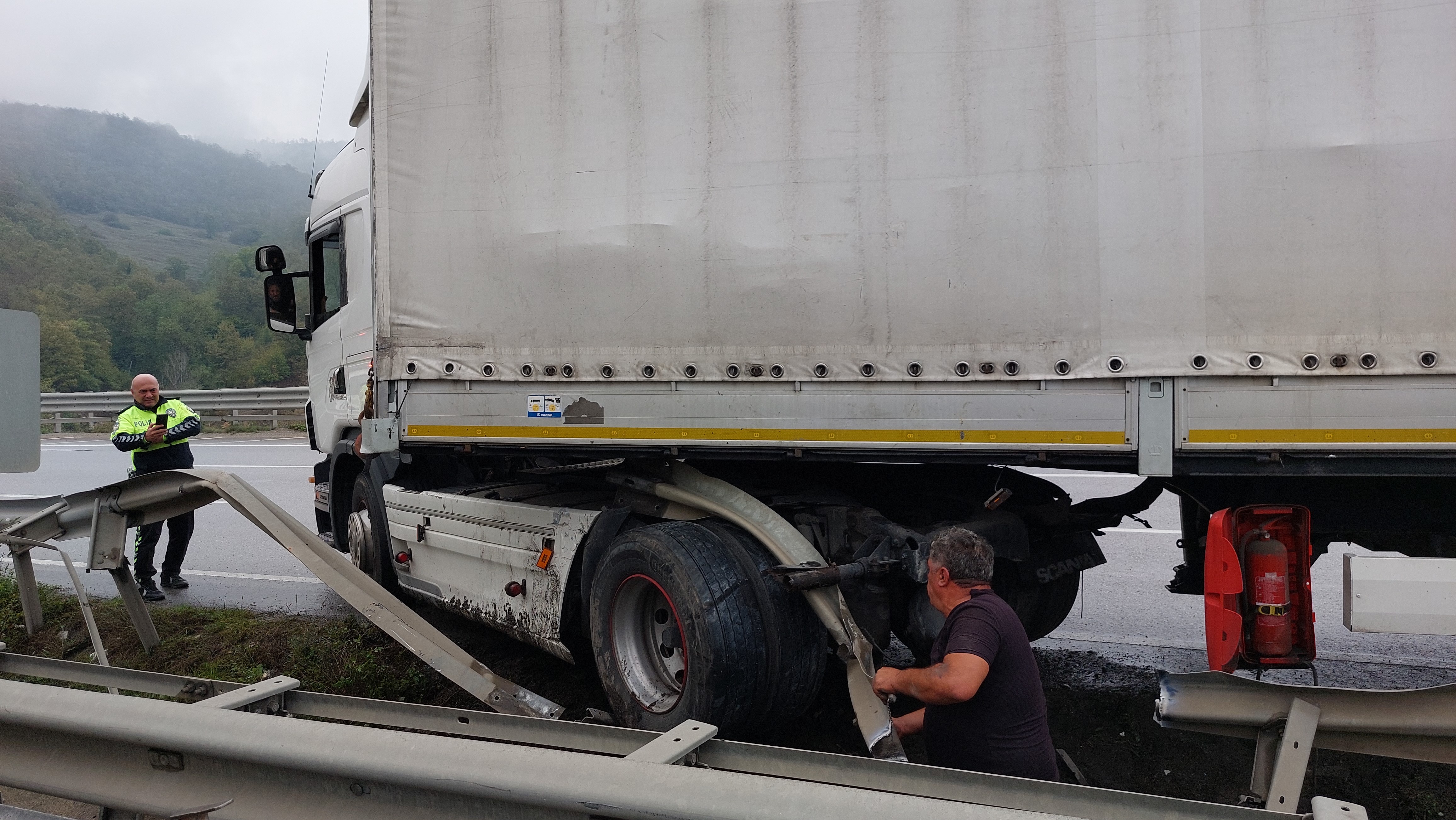 Kavak da Trafik Kazası 