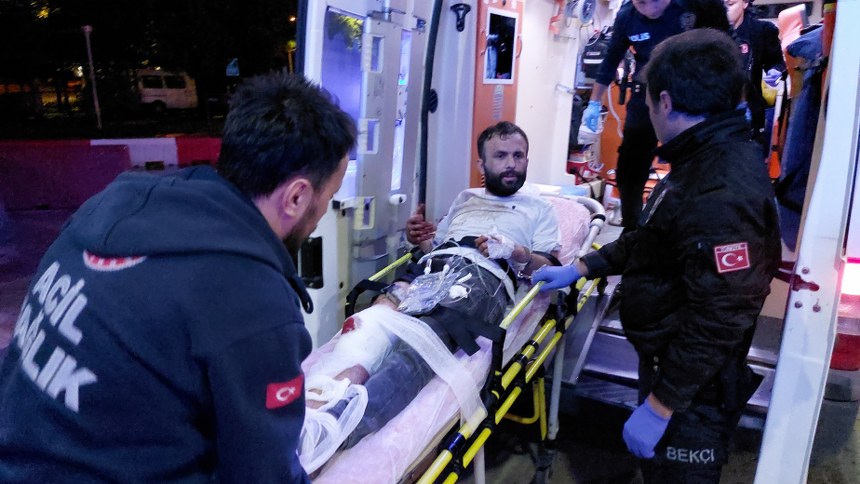Samsun'da Korkunç Olay : Komiser Bıçaklandı 