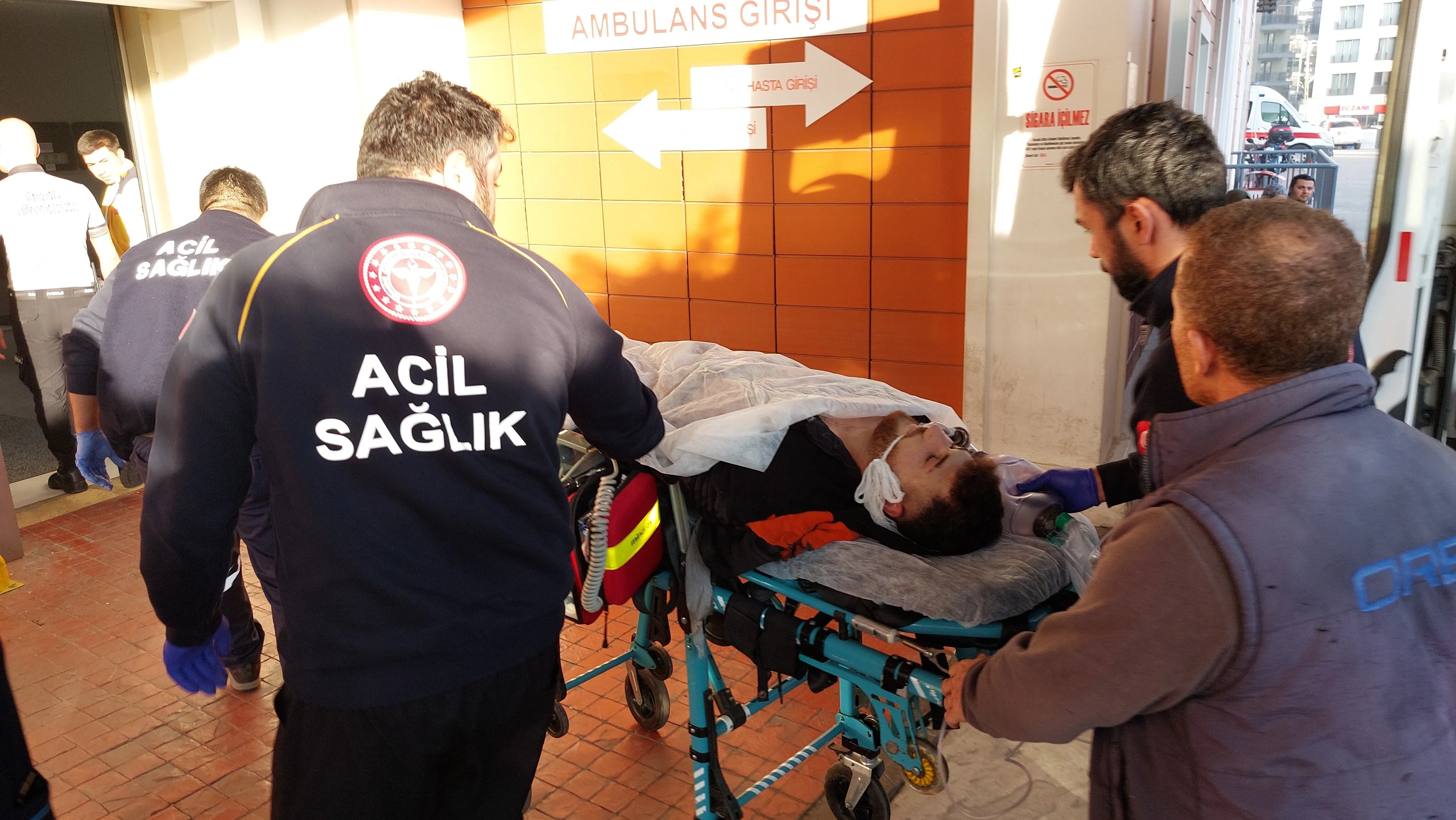 İnşaat İşçisi Elektrik Akımına Kapıldı