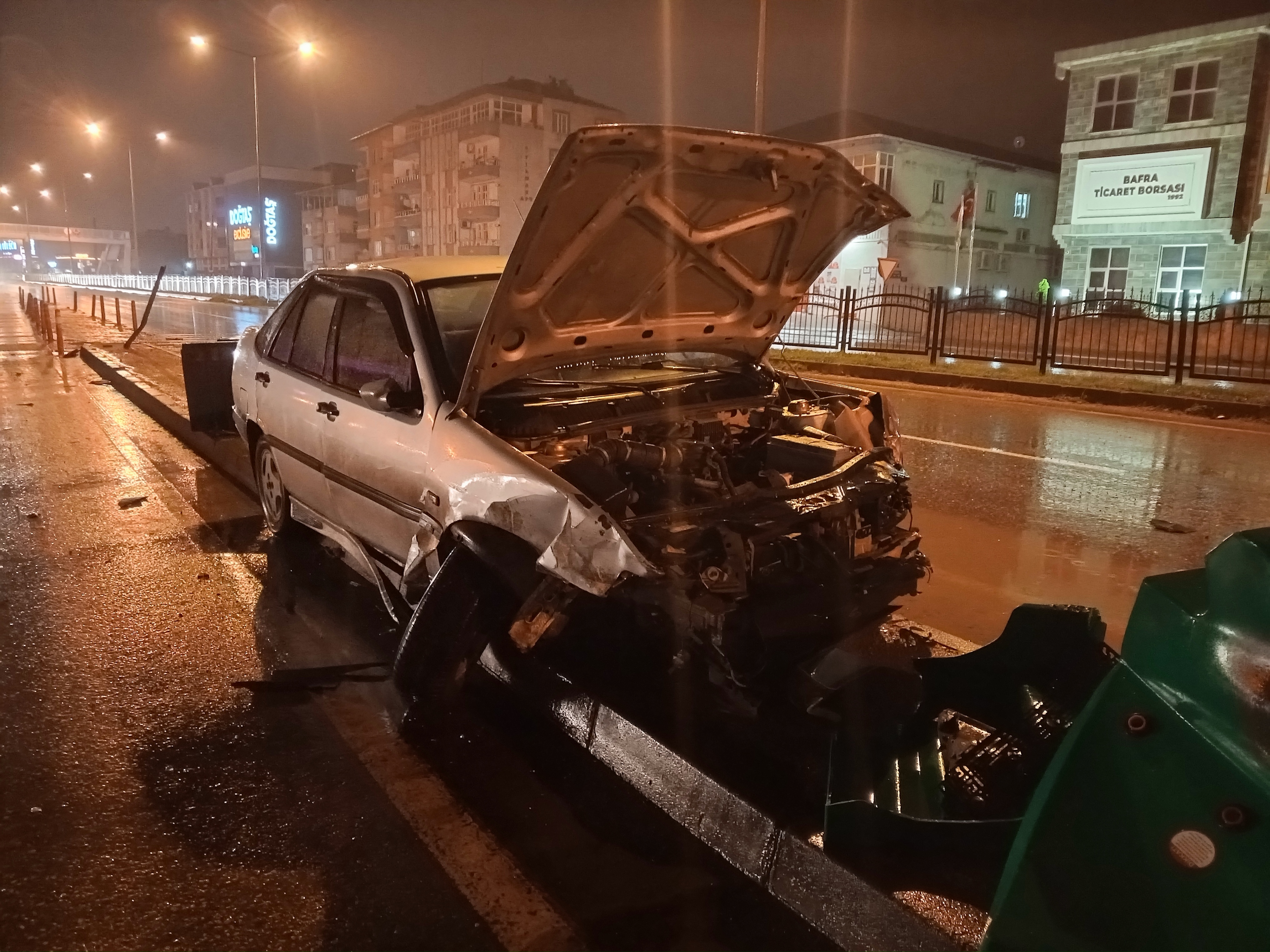 Samsun'da Korkunç Trafik Kazası