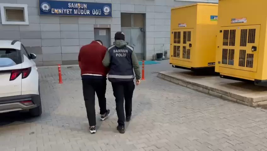 Samsun'da Hakkında 24 Yıl 2 Ay Hapis Cezası Olan Kişi Yakalandı 