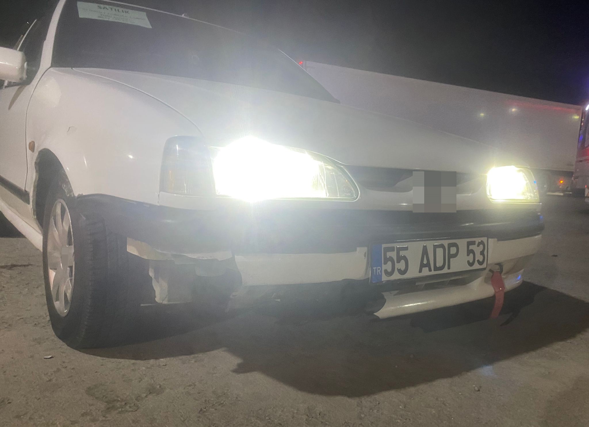Havza'da Trafik Kazası 