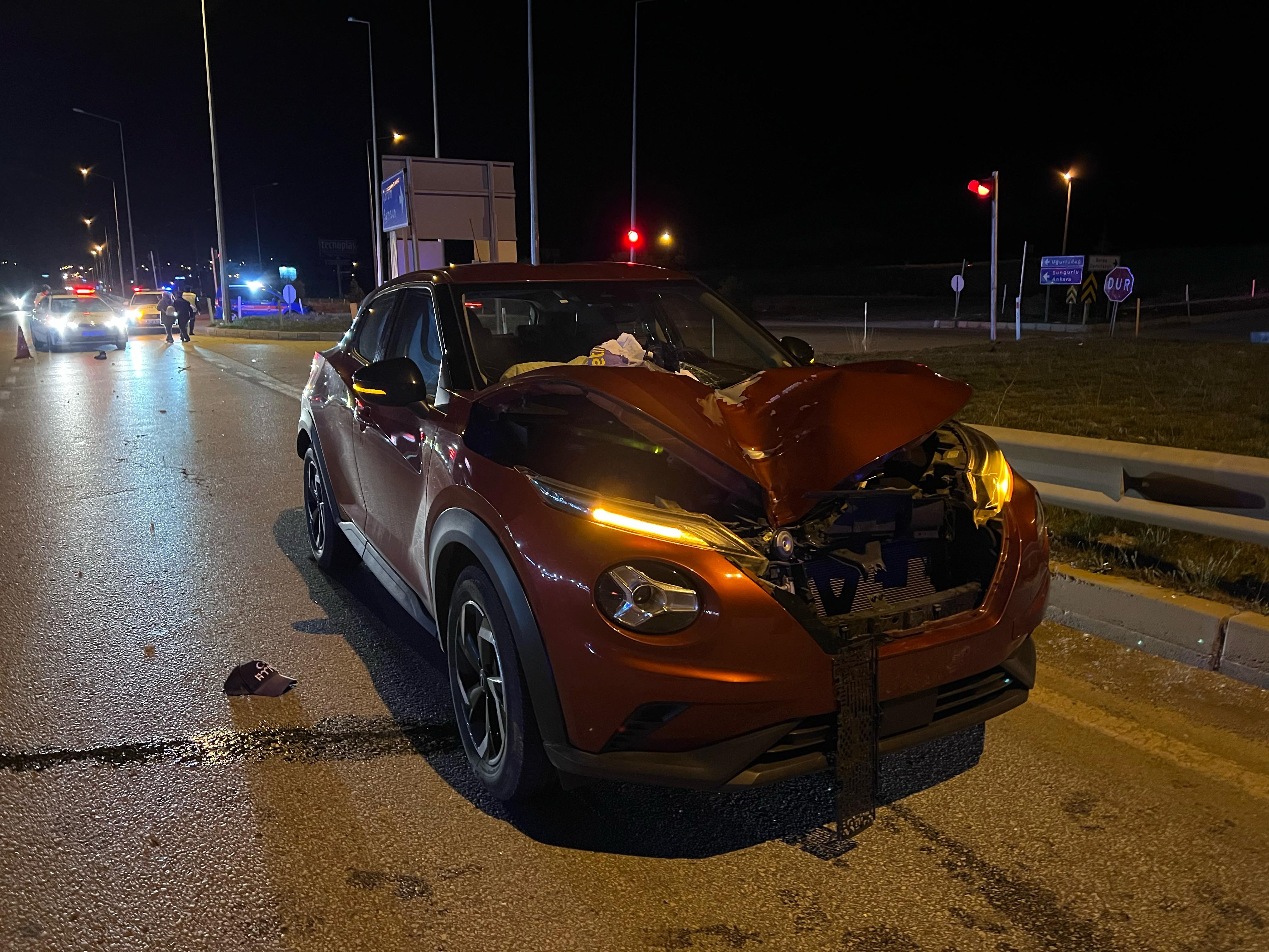 Sungurlu-Çorum Karayolunda Ölümlü Trafik Kazası