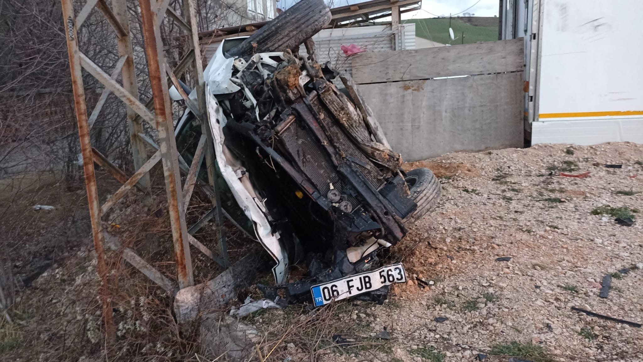 Havza Vezirköprü Karayolunda Trafik Kazası 