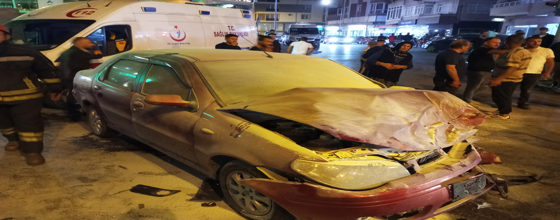 Çarşamba Dörtyol Mevkisinde Trafik Kazası