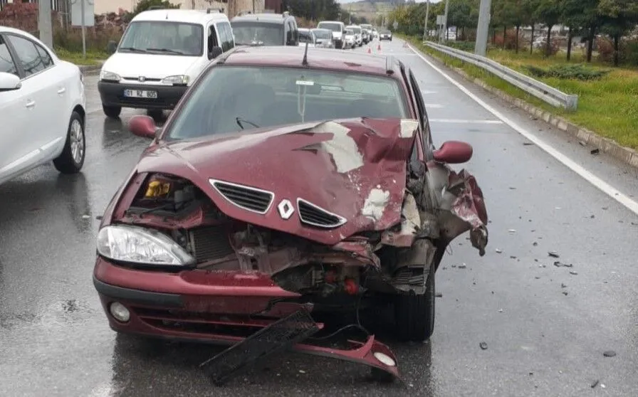 Bafra'da Trafik Kazası