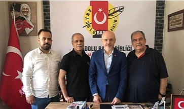 CHP Samsun İl Başkanı Özdağ'dan Anadolu Basın Birliği'ne Ziyaret