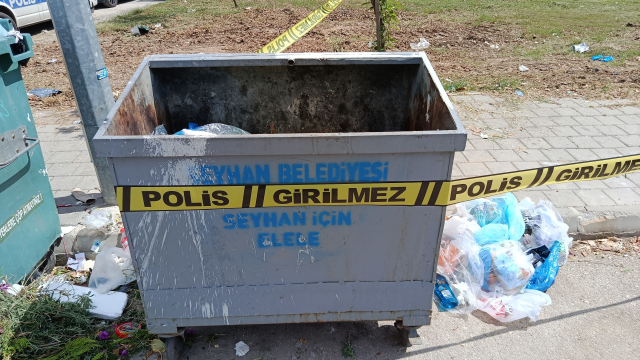 Çöp Koyteynerinde Kafatası Paniği 