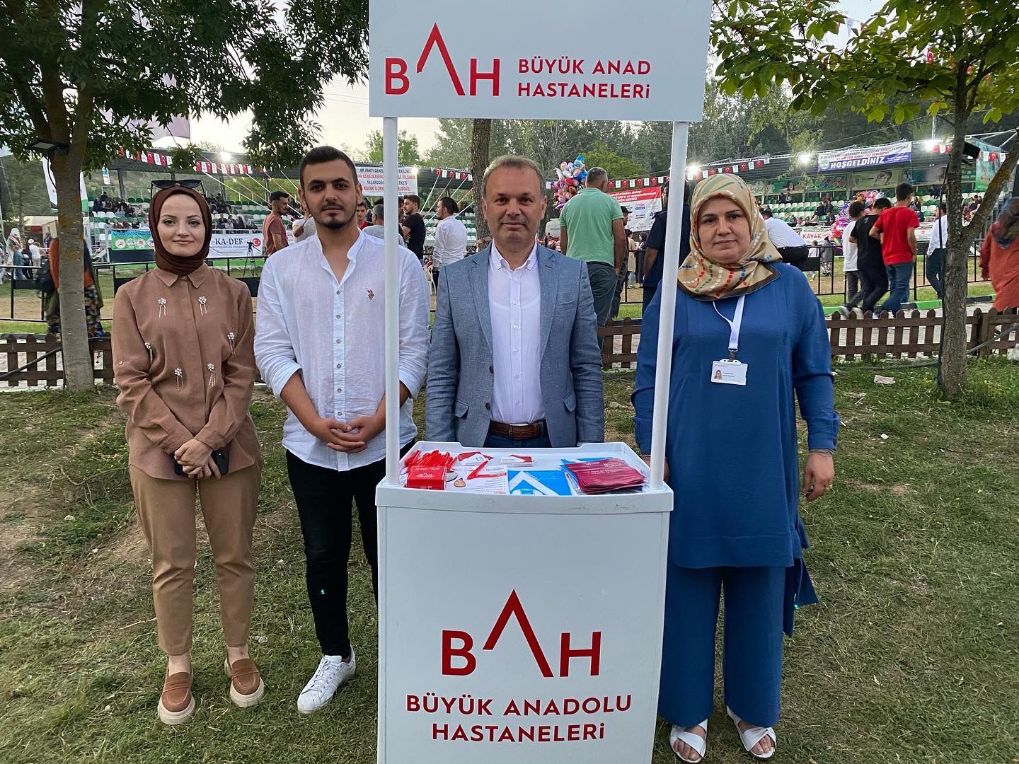 BÜYÜK ANADOLU HASTANESİNDEN GÜREŞ FESTİVALİNE DESTEK…