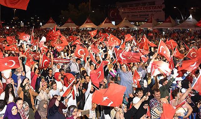 15 Temmuz Demokrasi ve Millî Birlik Günü Anma Programı Samsun’da Coşkuyla Gerçekleşti