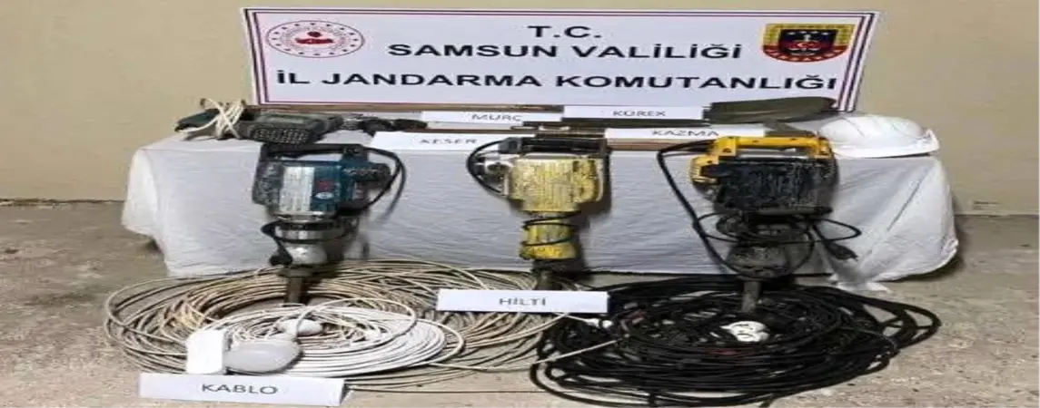 Kaçak Define Kazısına Suçüstü 