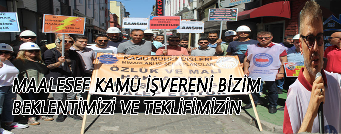 REFAH PAYI İÇEREN GERÇEKÇİ TEKLİF BEKLİYORUZ