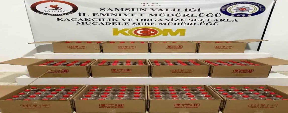 Samsun da Narkotik Operasyonu 