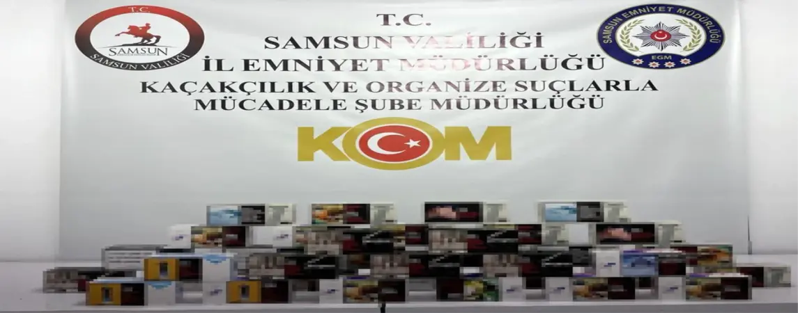 Samsun da Kaçakçılığa Geçit Yok