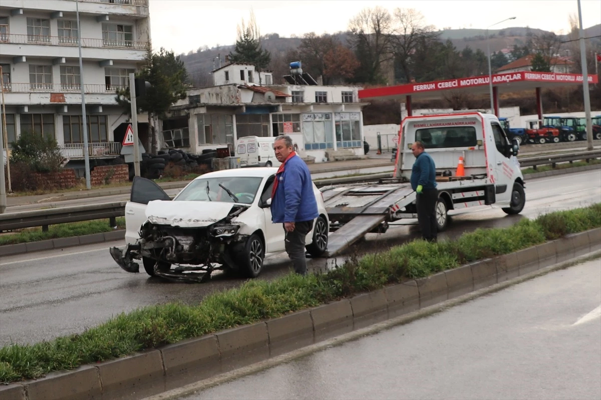 Ankara Samsun Karayolunda Trafik Kazası 