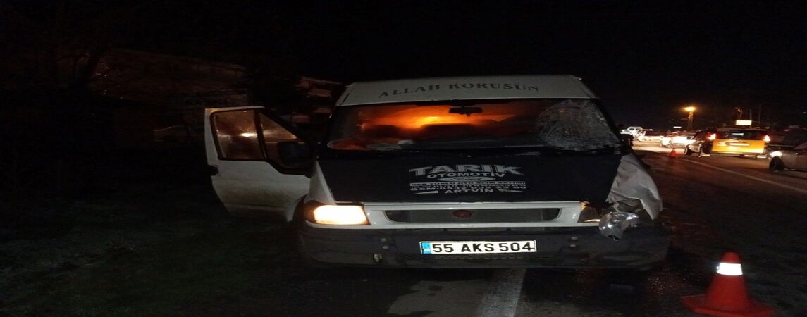 Çarşamba da Ölümlü Trafik Kazası 