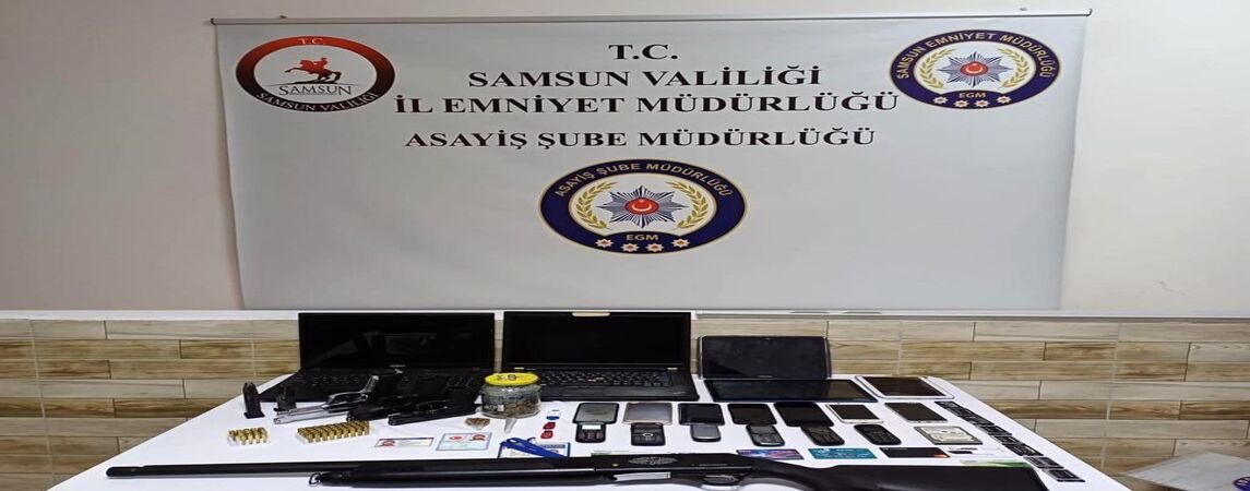 Samsun Asayiş Şube Müdürlüğü Tarafından Büyük Operasyon 