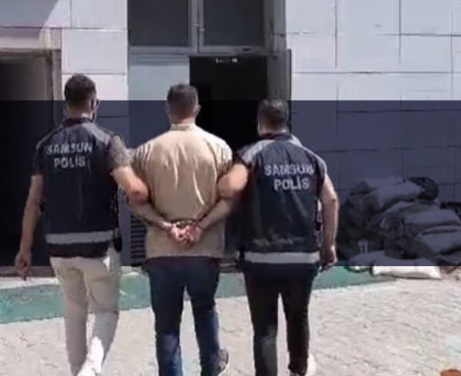 Samsun da Hakkında 23 Yıl Hapis Cezası Olan Kişi Yakalandı 
