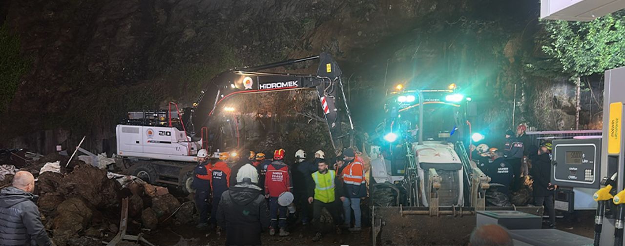 Samsun'da Korkunç Heyelan Baba ve İki Çocuğunu Hayattan Koparttı