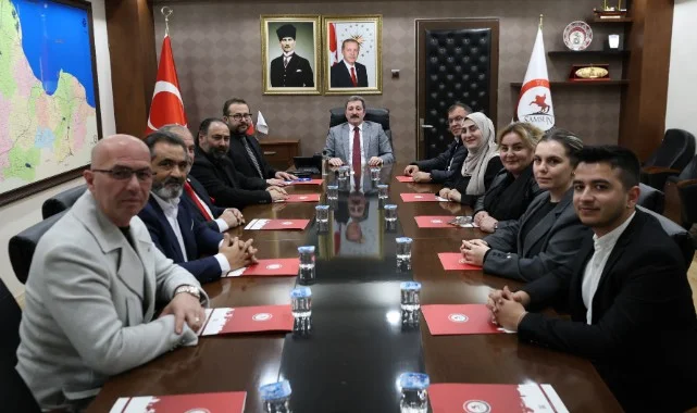TİMBİR Heyeti Samsun Valisi Orhan Tavlı'yı Ziyaret Etti