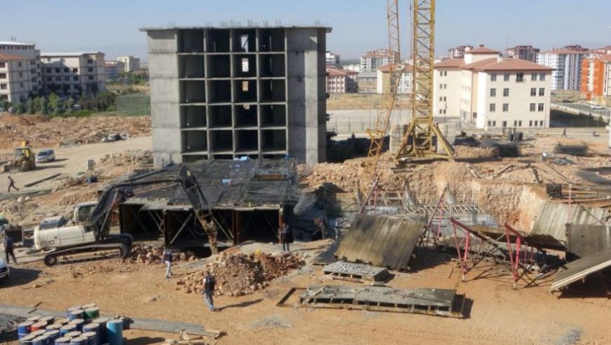 Malatya'da Vinç Kazası Dehşeti Yaşattı