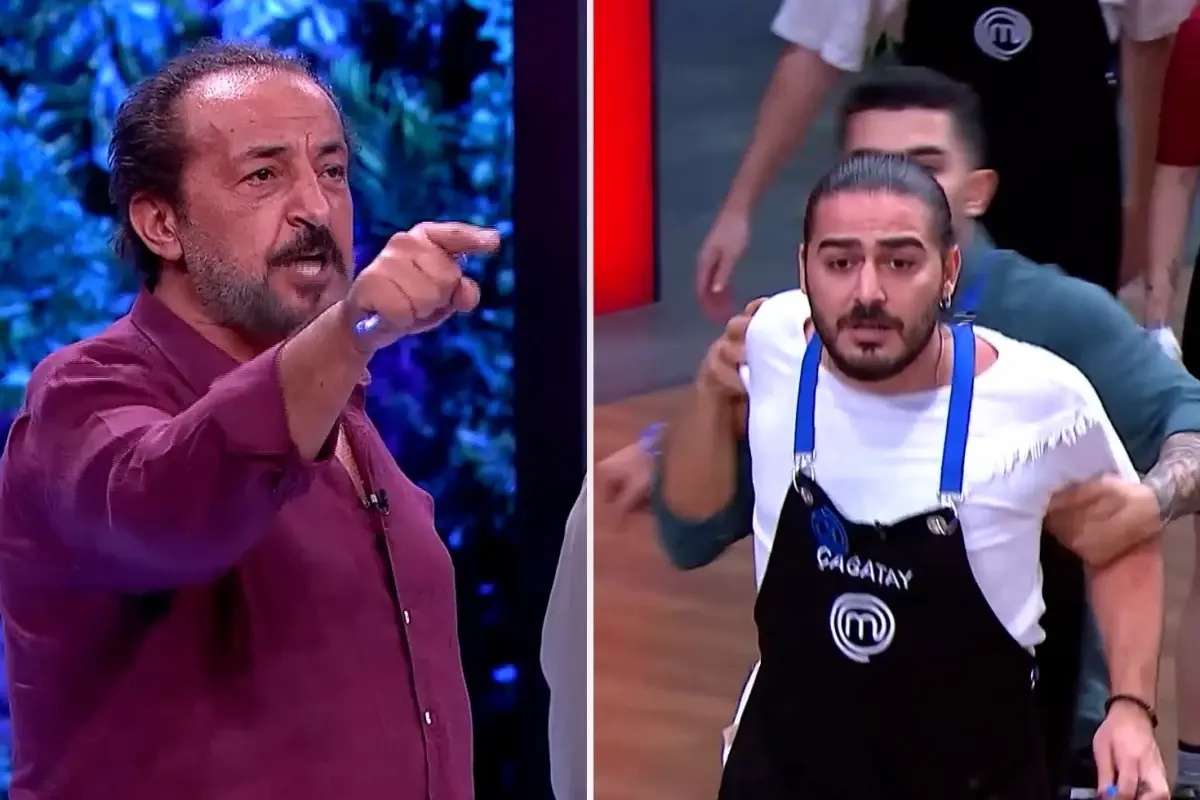 MasterChef Türkiye’de Stüdyoda Kavga: Çağatay, Mehmet Şef’in Üstüne Yürüdü!