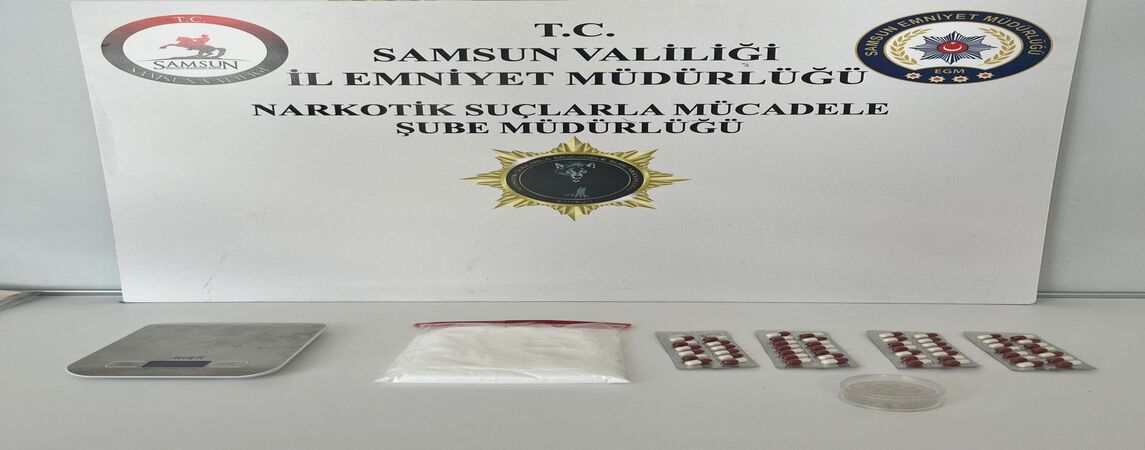 Samsun da Binlerce Uyuşturucu Madde Ele Geçirildi