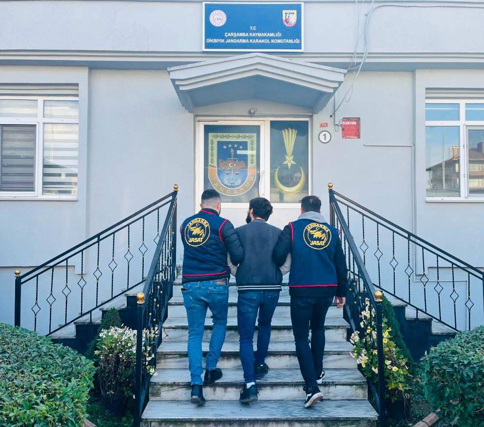 Aranan Cinayet Hükümlüsü Samsun'da Yakalandı 