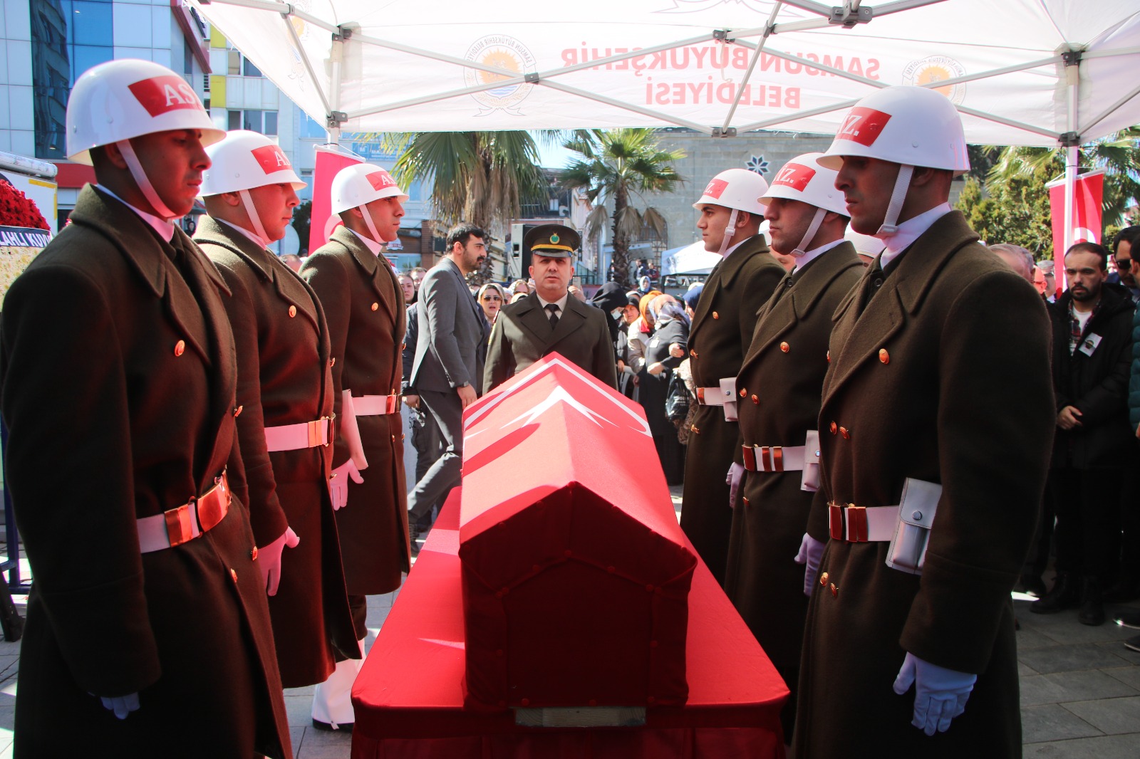 Samsun'da Şehit Doktor'a Son Görev 